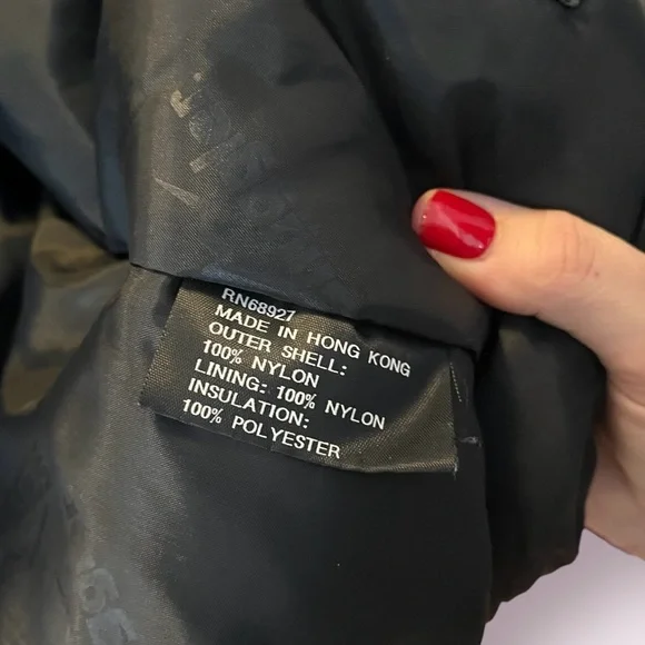 Vintage Kaelin Ski Wear Snuggler insulated jacket purple red geometric like new - Picture 16 of 16